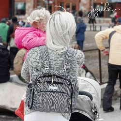 Вместительная сумка рюкзак